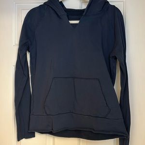 Navy Frank & Eileen hooded sweatshirt